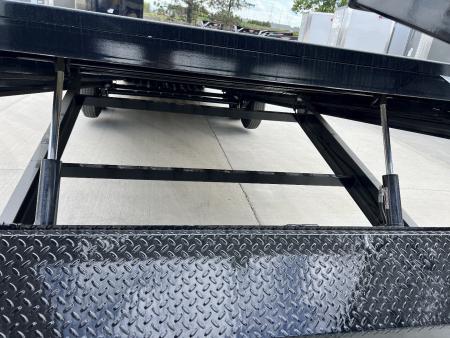 New 2026 H&H Gooseneck SPEEDLOADER 28' POWER TILT 14K, winch plate