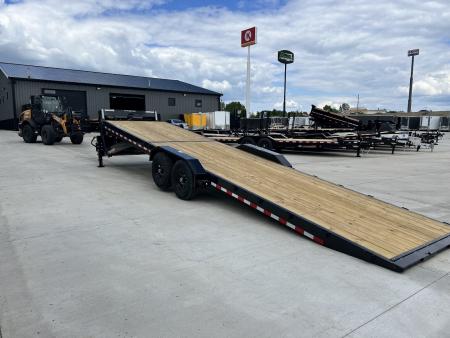 New 2026 H&H Gooseneck SPEEDLOADER 28' POWER TILT 14K, winch plate