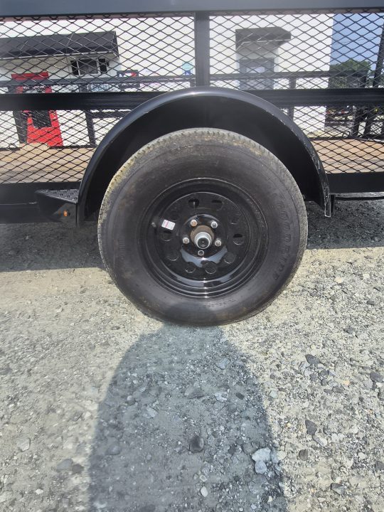 New 2026 Down 2 Earth Trailers 6x12 w/ Gate and 2" Expanded Metal Sides Utility Trailer