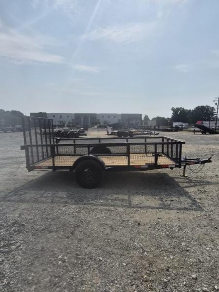 New 2026 Down 2 Earth Trailers 6x12 w/ Gate and 2" Expanded Metal Sides Utility Trailer
