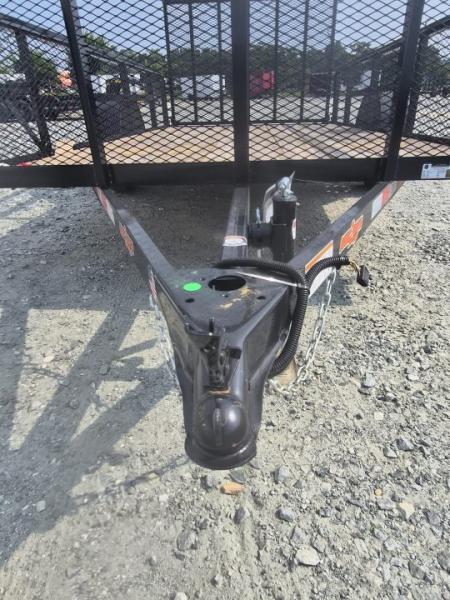 New 2026 Down 2 Earth Trailers 6x12 w/ Gate and 2" Expanded Metal Sides Utility Trailer