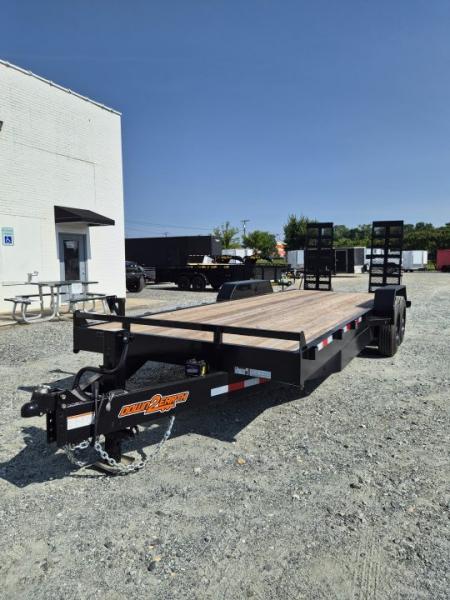 New 2026 Down 2 Earth Trailers 22ft 17.5K w/ Fold Up Ramps Utility Trailer