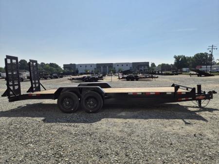 New 2026 Down 2 Earth Trailers 22ft 17.5K w/ Fold Up Ramps Utility Trailer