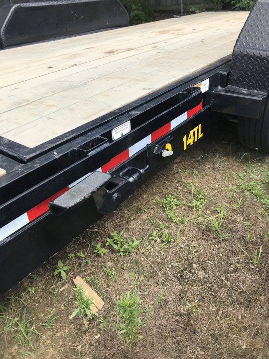 Used 2021 Big Tex Trailers 14TL-20BK Tilt Trailer