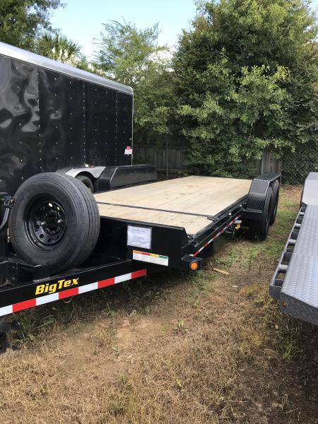 Used 2021 Big Tex Trailers 14TL-20BK Tilt Trailer