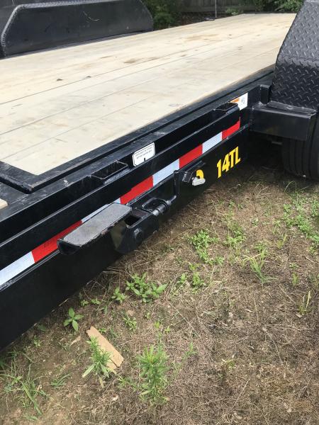 Used 2021 Big Tex Trailers 14TL-20BK Tilt Trailer