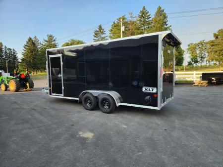 New 2027 ALCOM EZES7X18XLT PRO Snowmobile Trailer