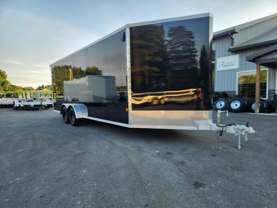 New 2027 ALCOM EZES7X22XLT PRO Snowmobile Trailer