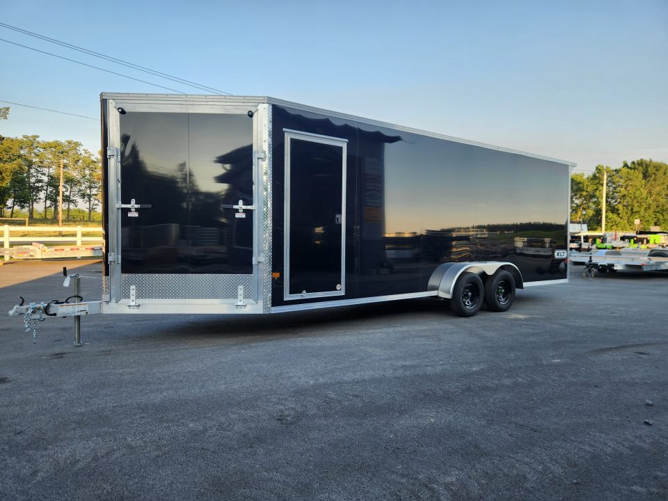 New 2027 ALCOM EZES7X22XLT PRO Snowmobile Trailer