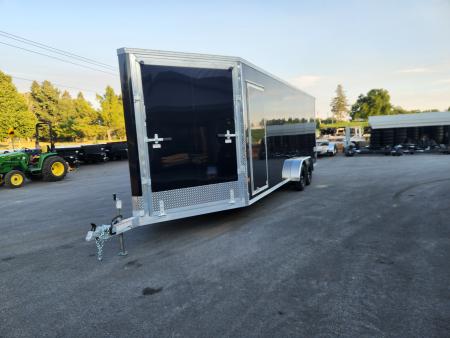 New 2027 ALCOM EZES7X22XLT PRO Snowmobile Trailer