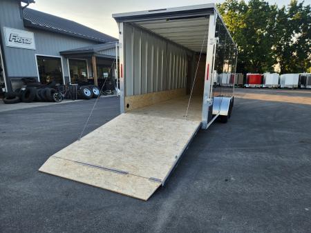 New 2027 ALCOM EZES7X22XLT PRO Snowmobile Trailer