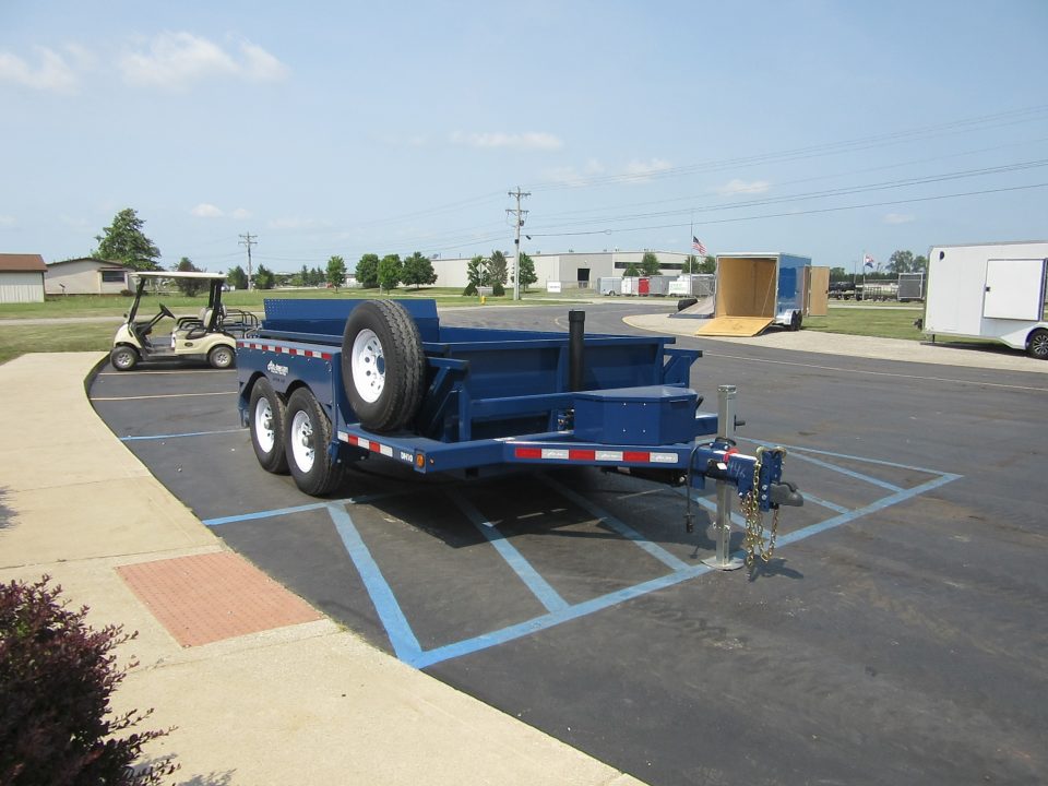 New 2026 Air Tow Dock Height DH10-8 Specialty Trailer 8K / Spare Tire