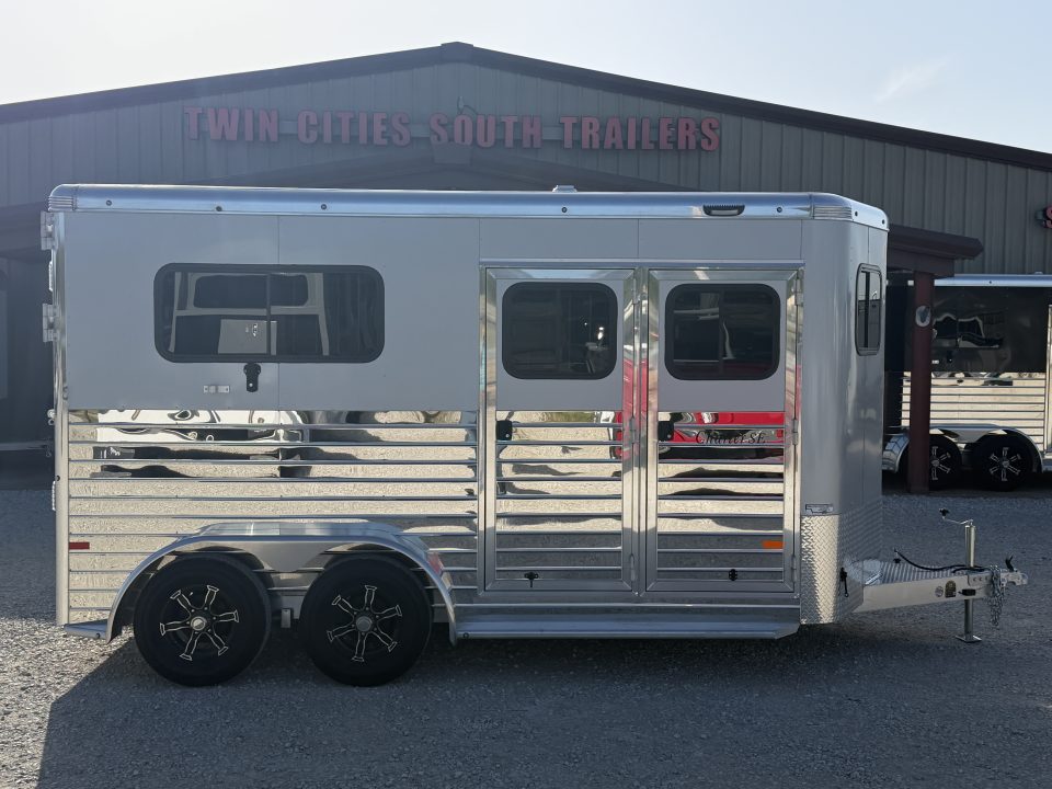 New 2027 Sundowner 2 Horse Bumper Pull Horse Trailer