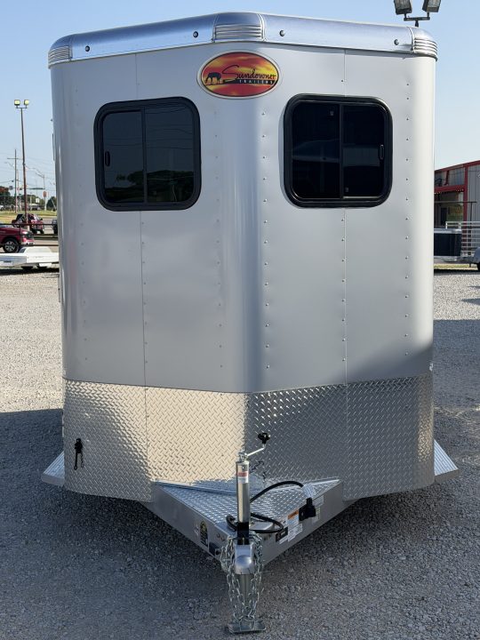 New 2027 Sundowner 2 Horse Bumper Pull Horse Trailer