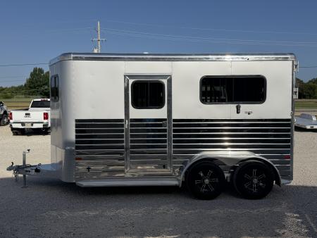 New 2027 Sundowner 2 Horse Bumper Pull Horse Trailer