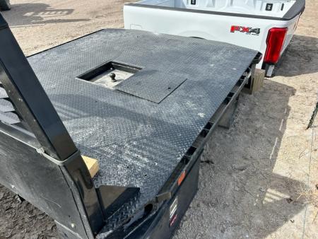 Used 2024 Bedrock 8'x9'3" Flatbed w/2-36" tool boxes Truck Bed
