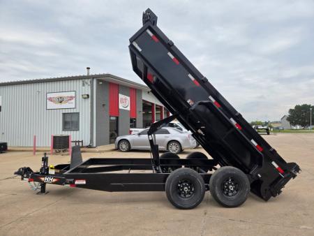 New 2026 H&H Trailers 83x14 Industrial 14K Scissor Dump Trailer
