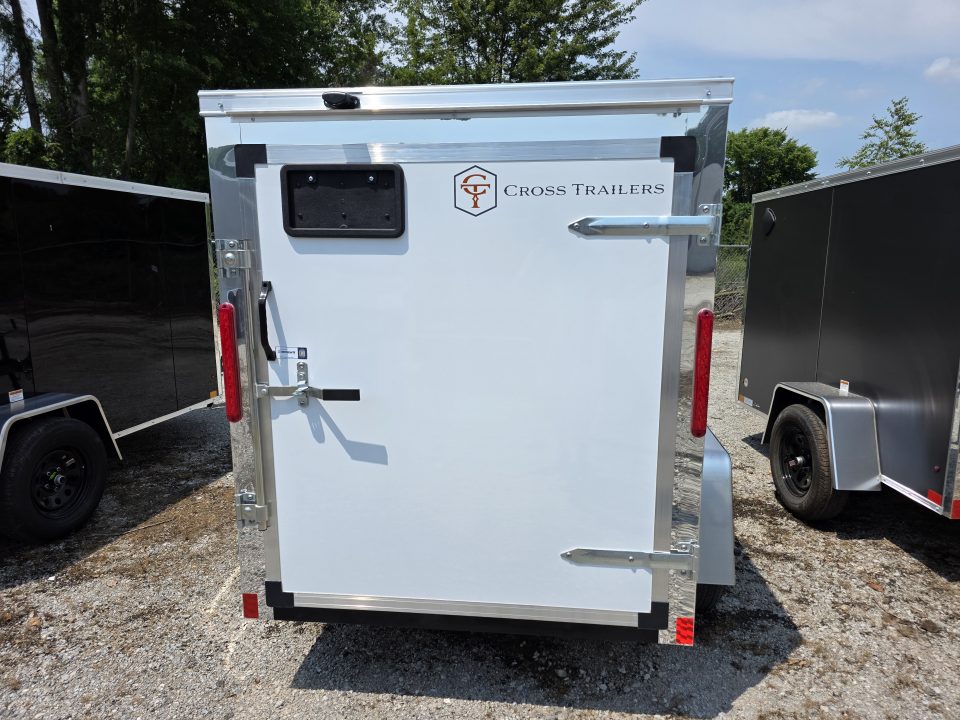 New 2026 Cross Trailers 5X8 screwless CARGO ENCLOSED TRAILER 5 X 8 Cargo / Enclosed Trailer