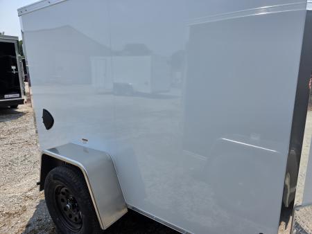 New 2026 Cross Trailers 5X8 screwless CARGO ENCLOSED TRAILER 5 X 8 Cargo / Enclosed Trailer