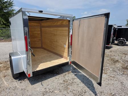 New 2026 Cross Trailers 5X8 screwless CARGO ENCLOSED TRAILER 5 X 8 Cargo / Enclosed Trailer