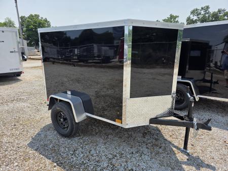 New 2027 Cross Trailers 4X6 Cargo / Enclosed Trailer
