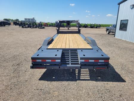 New 2026 Buckshot 102"x24' Gooseneck Equipment/Car Trailer