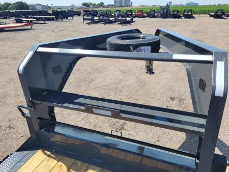 New 2026 Buckshot 102"x24' Gooseneck Equipment/Car Trailer