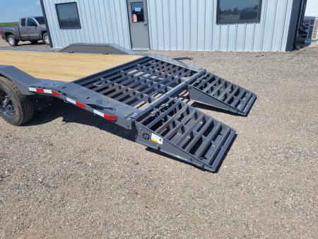 New 2026 Buckshot 102"x24' Gooseneck Equipment/Car Trailer