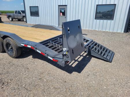 New 2026 Buckshot 102"x24' Gooseneck Equipment/Car Trailer