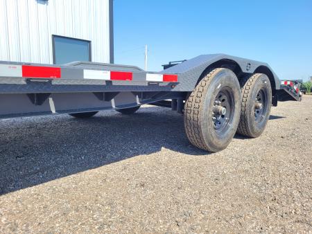 New 2026 Buckshot 102"x24' Gooseneck Equipment/Car Trailer