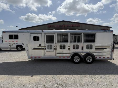 Used 2002 4-Star 4 Horse Gooseneck Horse Trailer