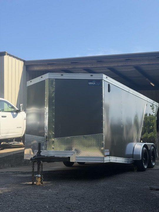 New 2026 Grace Pro Trailers 7x16ft Cargo / Enclosed Trailer