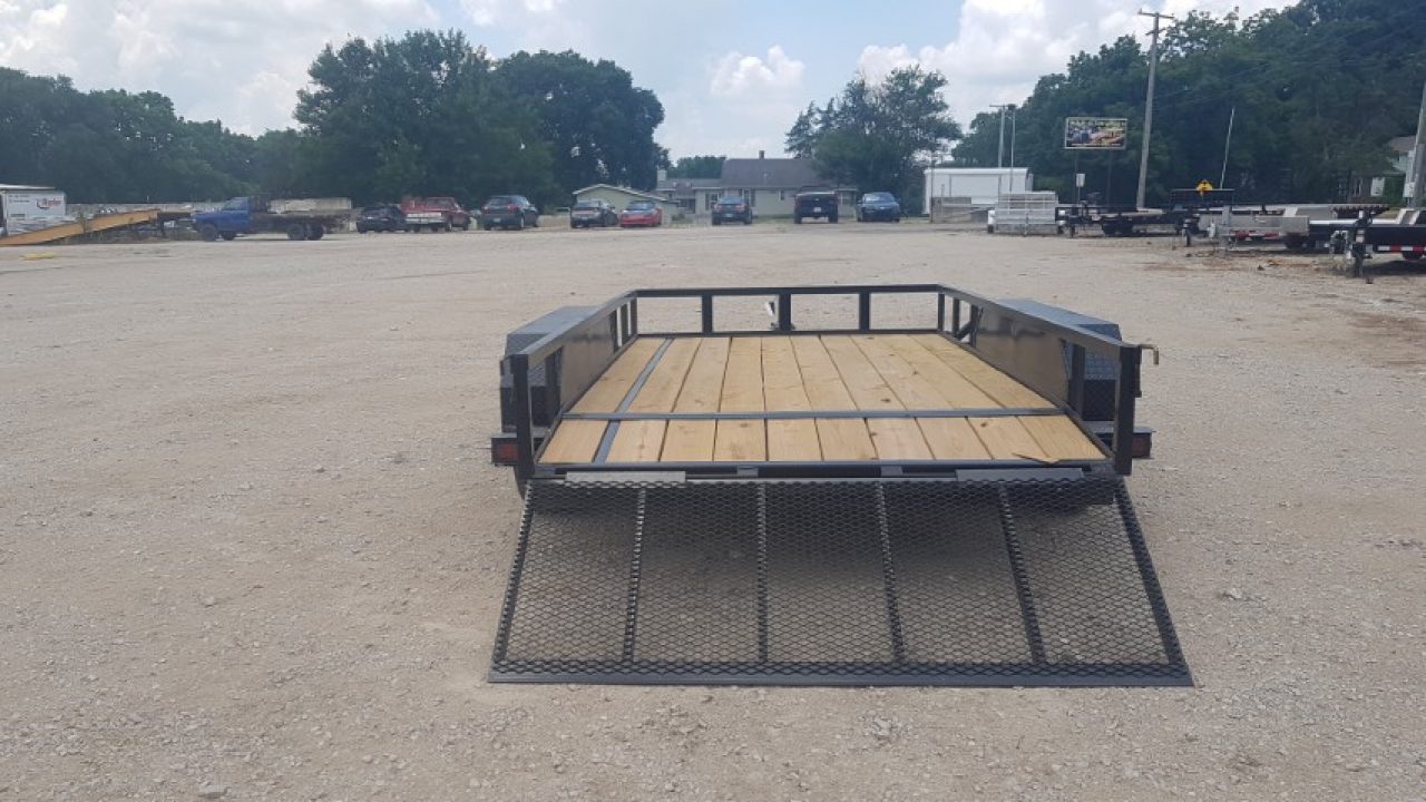 New 2026 MEB 77x12 Utility Trailer w/Gate 7K