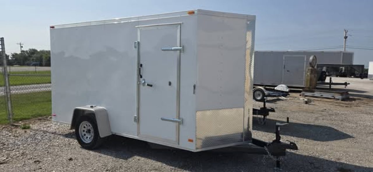 New 2027 Maxwell 6X12 Cargo / Enclosed Trailer