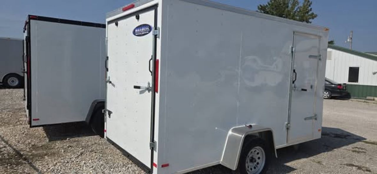 New 2027 Maxwell 6X12 Cargo / Enclosed Trailer