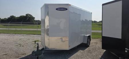 New 2027 Maxwell 6X12 Cargo / Enclosed Trailer