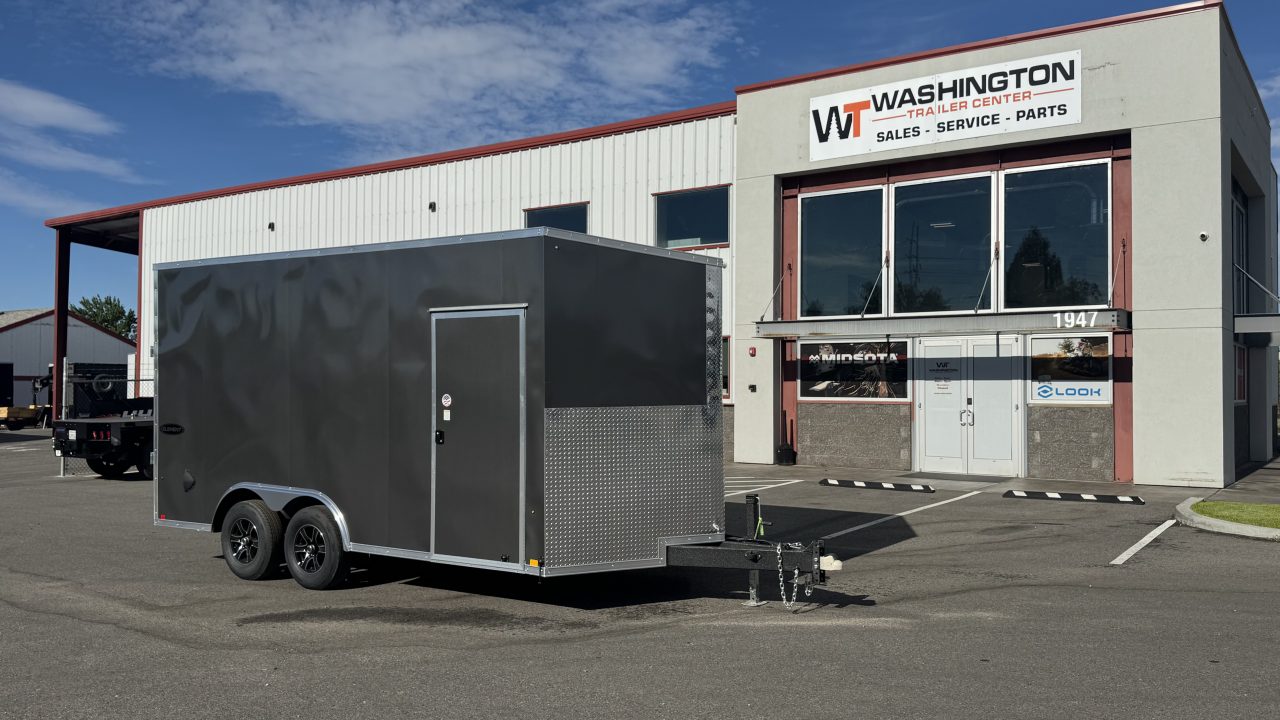 New 2026 Look Trailers 8.5x16 V-Nose 10k GVWR Car Hauler