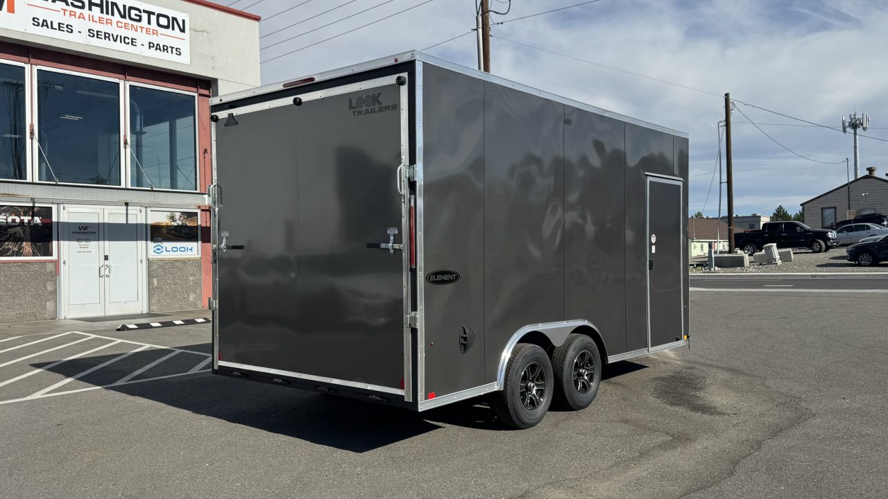 New 2026 Look Trailers 8.5x16 V-Nose 10k GVWR Car Hauler
