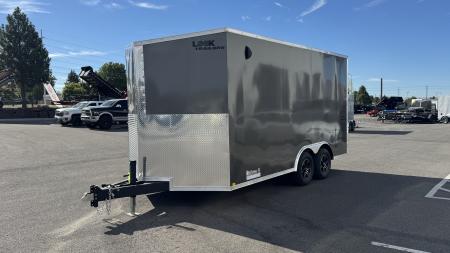 New 2026 Look Trailers 8.5x16 V-Nose 10k GVWR Car Hauler