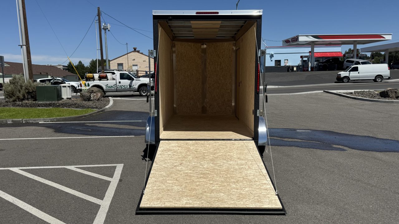 New 2026 Look Trailers 6X12 ST DLX FLAT TOP V-NOSE 7K Cargo / Enclosed Trailer
