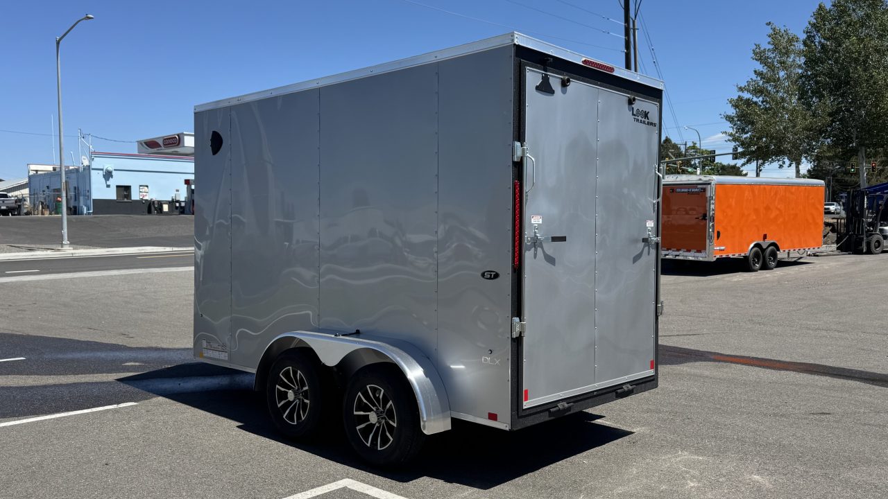 New 2026 Look Trailers 6X12 ST DLX FLAT TOP V-NOSE 7K Cargo / Enclosed Trailer