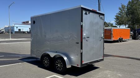 New 2026 Look Trailers 6X12 ST DLX FLAT TOP V-NOSE 7K Cargo / Enclosed Trailer