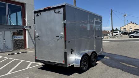New 2026 Look Trailers 6X12 ST DLX FLAT TOP V-NOSE 7K Cargo / Enclosed Trailer