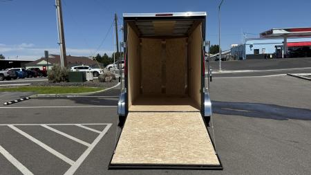 New 2026 Look Trailers 6X12 ST DLX FLAT TOP V-NOSE 7K Cargo / Enclosed Trailer