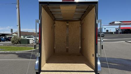 New 2026 Look Trailers 6X12 ST DLX FLAT TOP V-NOSE 7K Cargo / Enclosed Trailer