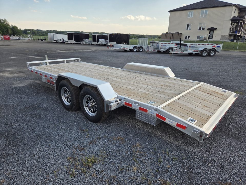 New 2027 Enbeck 18' All Aluminum Car Hauler/Equipment Hauler