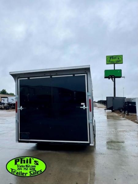 New 2026 8.5X20 ENCLOSED CAR HAULER Cargo / Enclosed Trailer REAR WING & .080 EXTERIOR!