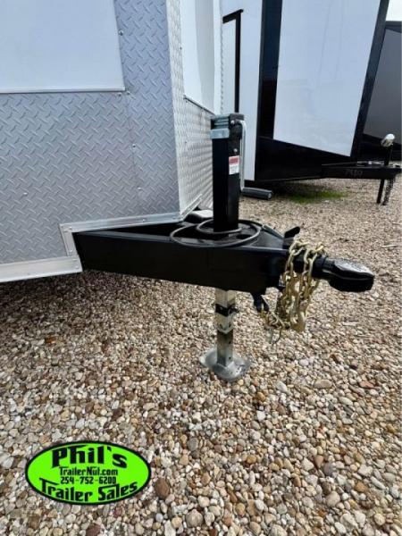 New 2026 8.5X20 ENCLOSED CAR HAULER Cargo / Enclosed Trailer REAR WING & .080 EXTERIOR!