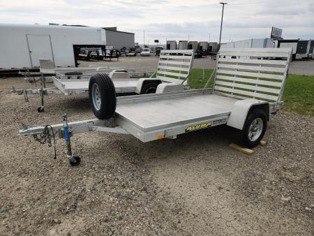 Used 2020 Aluma 6810H UTILITY TRAILER