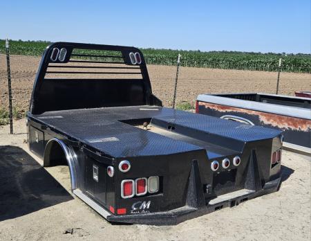 Used 2015 CM Truck Beds Used 8x9'3 skirted 4 box Truck Bed